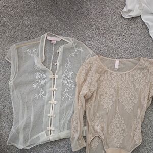 Elegant Lace Women Tops Set By Victoria Secret